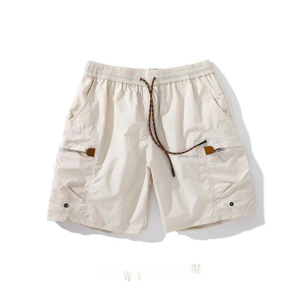 leisure 2023 summer three color versatile cargo pants lace up large pocket loose men's shorts{category}{category}, White;black
leisure 2023 summer three color versatile cargo pants lace up large pocket loose men's shorts{category}{category}, White;black