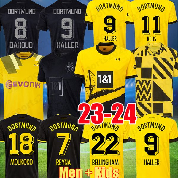 2023 2024 soccer jerseys bvb all black bellingham borussia haller adeyemi 22 23 24 black football shirt reus hummels reyna brandt dortmund m, Black;yellow
2023 2024 soccer jerseys bvb all black bellingham borussia haller adeyemi 22 23 24 black football shirt reus hummels reyna brandt dortmund m, Black;yellow
