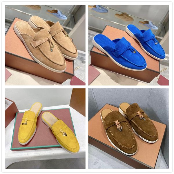 summer for womens loro piana casual slippers walking sandals loafers shoes flat slides slipper designers men high elastic beef tendon bottom, Black
summer for womens loro piana casual slippers walking sandals loafers shoes flat slides slipper designers men high elastic beef tendon bottom, Black