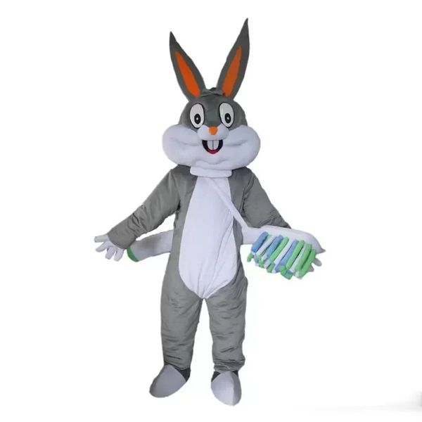 halloween size grey bunny rabbit with toothbrush mascot costume carnival festival advertising party dress halloween birthday party, Red;yellow
halloween size grey bunny rabbit with toothbrush mascot costume carnival festival advertising party dress halloween birthday party, Red;yellow