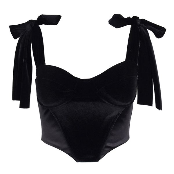 women's tanks & camis women's fashion velvet strap open back strap bra top, White
women's tanks & camis women's fashion velvet strap open back strap bra top, White