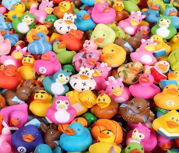 100pcs random rubber duck multi styles duck baby bath bathroom water toy swimming pool floating toy duck y20032336588746361011
100pcs random rubber duck multi styles duck baby bath bathroom water toy swimming pool floating toy duck y20032336588746361011