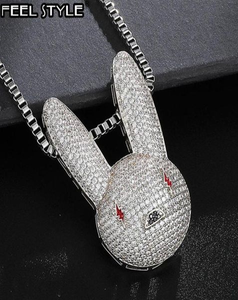 hip hop iced out cz aaa bling bad bunny cubic zirconia necklaces pendants for men jewelry with chain y1220308y9178543, Silver
hip hop iced out cz aaa bling bad bunny cubic zirconia necklaces pendants for men jewelry with chain y1220308y9178543, Silver