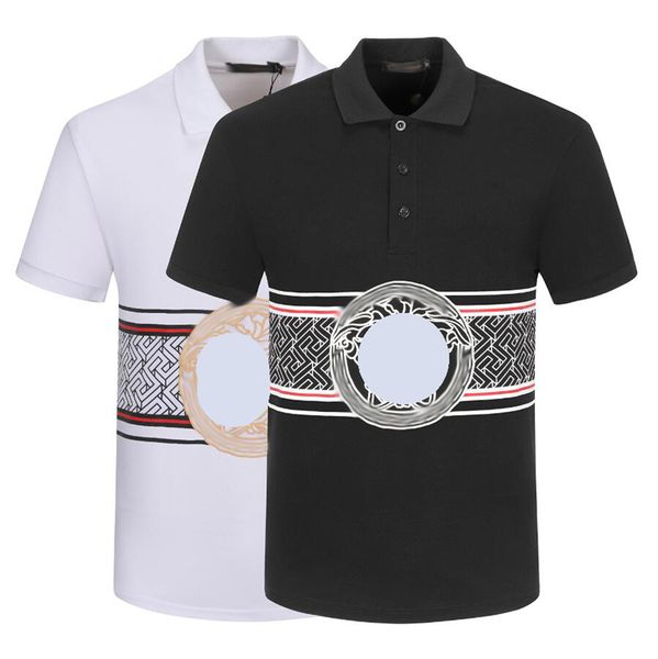 2023 designer polo men's t-shirts fashion embroidered designers tshirt v neck cotton high street men casual t shirt luxury casual coupl, White;black
2023 designer polo men's t-shirts fashion embroidered designers tshirt v neck cotton high street men casual t shirt luxury casual coupl, White;black