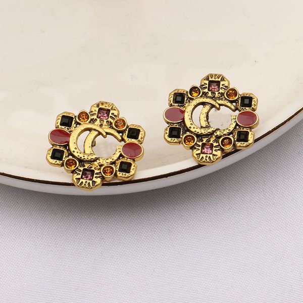 luxury brand women extravagant earrings designer stud colorful pearl earrings engagement earring for lady gifts, Golden;silver
luxury brand women extravagant earrings designer stud colorful pearl earrings engagement earring for lady gifts, Golden;silver