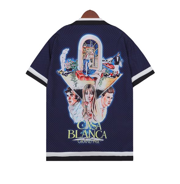 casablanc shirt mens designer shirts luxury brand mens shirts fashion geometric print bowling shirt hawaii floral casual shirts size -3xl, White;black
casablanc shirt mens designer shirts luxury brand mens shirts fashion geometric print bowling shirt hawaii floral casual shirts size -3xl, White;black