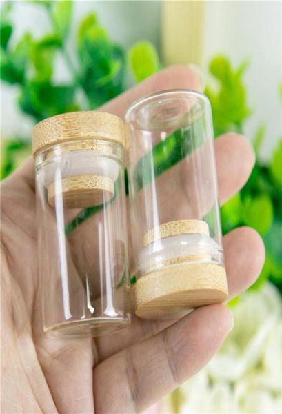 50pcs 15ml 30x40mm glass bottle with bamboo cap glass bottles liquid food grade tea liquorice candy jars6306739
50pcs 15ml 30x40mm glass bottle with bamboo cap glass bottles liquid food grade tea liquorice candy jars6306739