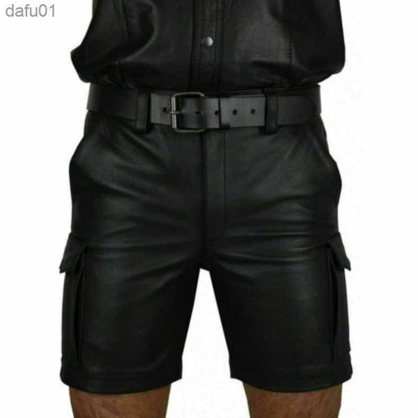 men's shorts fashion mens leather shorts casual lederhosen summer knee pants daily leisure soild slim fit sports cargo shorts men l2305, White;black
men's shorts fashion mens leather shorts casual lederhosen summer knee pants daily leisure soild slim fit sports cargo shorts men l2305, White;black