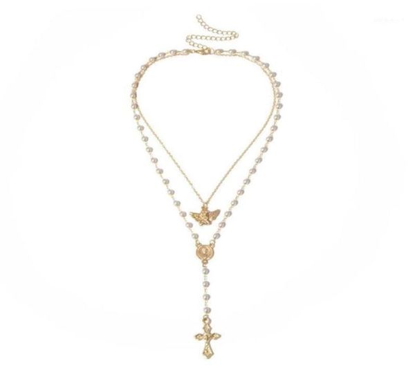gold cross pendant choker necklace long imitation pearl beaded chain rosary madonna coin necklaces pendants religious jewelry1192j3949959, Silver
gold cross pendant choker necklace long imitation pearl beaded chain rosary madonna coin necklaces pendants religious jewelry1192j3949959, Silver
