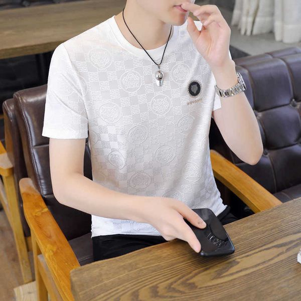 men's short sleeve t-shirt summer 2023 new trend ice silk half sleeve men's fashion brand cool feeling t-shirt authentic 6166k, White;black
men's short sleeve t-shirt summer 2023 new trend ice silk half sleeve men's fashion brand cool feeling t-shirt authentic 6166k, White;black