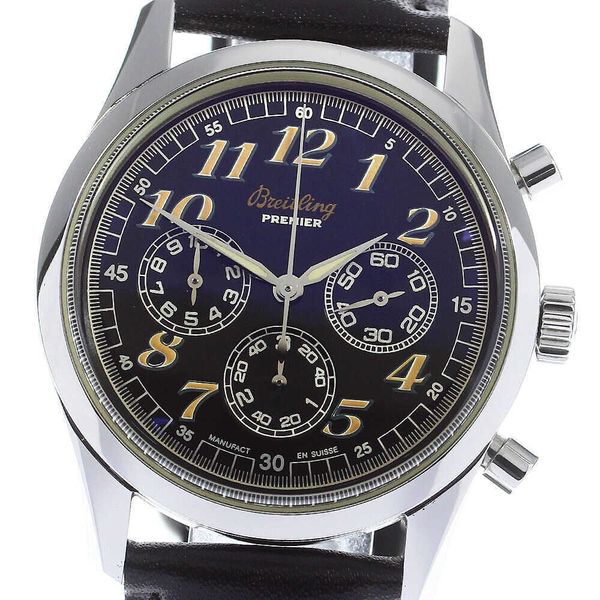luxury breit watches automatic movement watches chronograph phnavitimer premier a40035 black dial men's_730486 reloj humbre, Slivery;brown
luxury breit watches automatic movement watches chronograph phnavitimer premier a40035 black dial men's_730486 reloj humbre, Slivery;brown