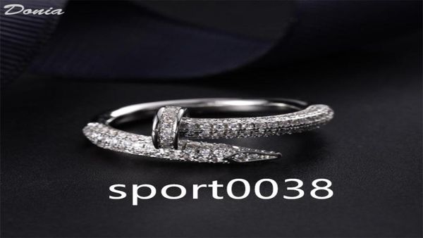 donia jewelry luxury ring exaggerated european and american fashion nails titanium microinlaid zircon creative designer gifts4045471, Silver
donia jewelry luxury ring exaggerated european and american fashion nails titanium microinlaid zircon creative designer gifts4045471, Silver