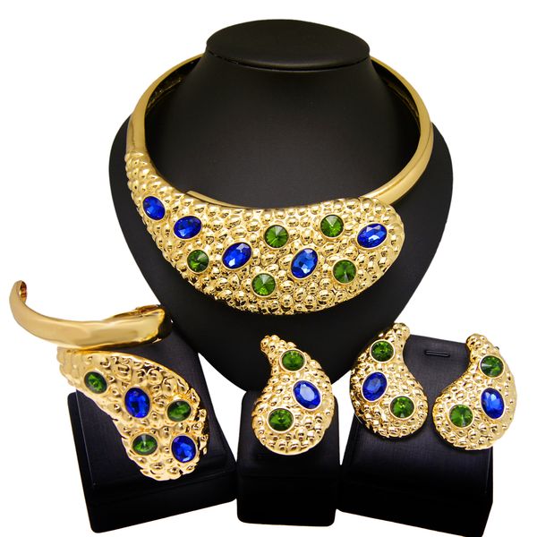 yulaili exquisite brazilian gold jewelry set everyday affordable women's versatile design necklace jewelry set, Black
yulaili exquisite brazilian gold jewelry set everyday affordable women's versatile design necklace jewelry set, Black
