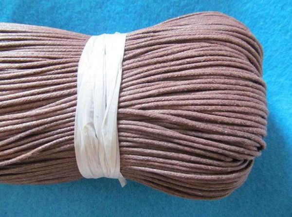15mm brownblack waxed cotton cord rope stringfor necklace and braceletjewelry making diy cord8717418, White;red
15mm brownblack waxed cotton cord rope stringfor necklace and braceletjewelry making diy cord8717418, White;red
