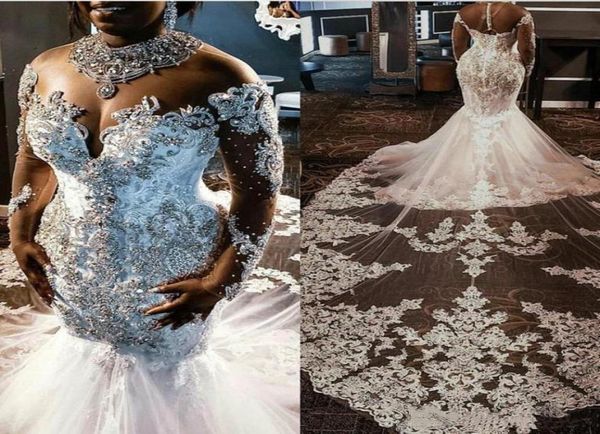 new arrival luxury wedding dresses african mermaid long sleeves beaded lace bridal gowns vestido de noiva3148874, White
new arrival luxury wedding dresses african mermaid long sleeves beaded lace bridal gowns vestido de noiva3148874, White