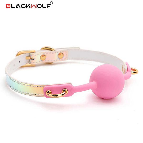 other panties blackwolf soft silicone ball gag oral fixation bondage mouth gag mouth stuffed pu leather band toys for couples games j230529, Red;black
other panties blackwolf soft silicone ball gag oral fixation bondage mouth gag mouth stuffed pu leather band toys for couples games j230529, Red;black