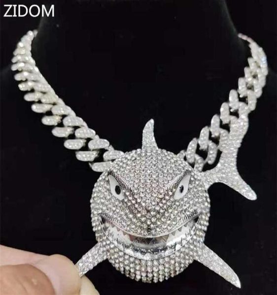 men women hip hop iced out bling big size shark pendant necklace 13mm crystal cuban chain hiphop necklaces fashion charm jewelry x6866821, Silver
men women hip hop iced out bling big size shark pendant necklace 13mm crystal cuban chain hiphop necklaces fashion charm jewelry x6866821, Silver