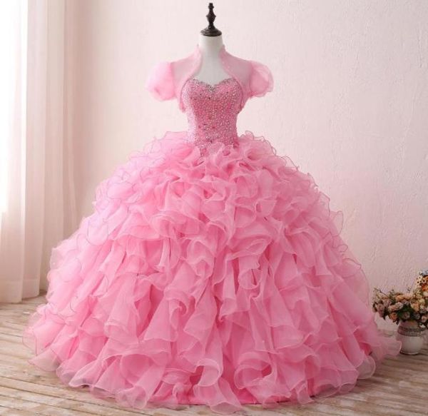 pink quinceanera dresses 2023 ball gowns beaded sheer jacket ruffled organza lace up back puffy real picture prom dress1176171, Blue;red
pink quinceanera dresses 2023 ball gowns beaded sheer jacket ruffled organza lace up back puffy real picture prom dress1176171, Blue;red