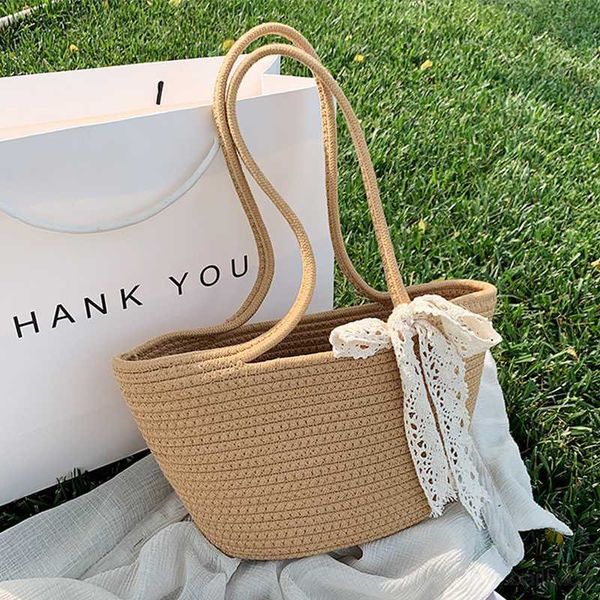 other bags new summer ribbon straw bag for women woven robbin bucket shoulder bag holiday seaside beach bag casual rattan handbag, Black;red
other bags new summer ribbon straw bag for women woven robbin bucket shoulder bag holiday seaside beach bag casual rattan handbag, Black;red