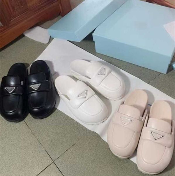 designer black beige padded nappa sandal slippers pillow slides chunky flat mules summer leather heels sandals women fashion soft slider tri
designer black beige padded nappa sandal slippers pillow slides chunky flat mules summer leather heels sandals women fashion soft slider tri