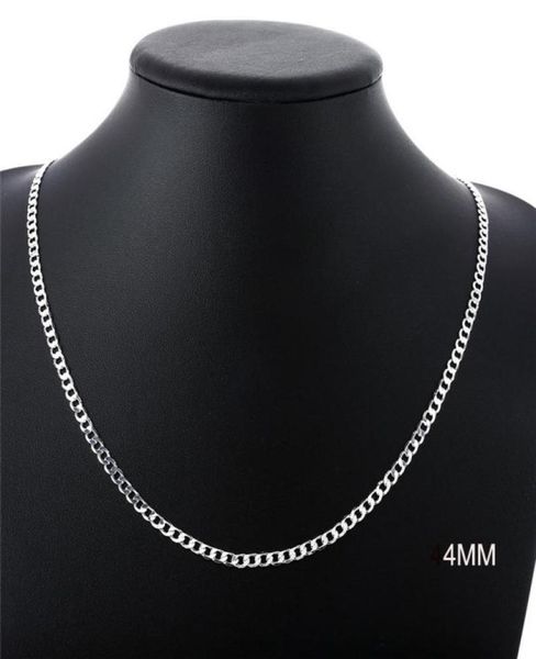 4mm 10pcs 16quot30quot genuine solid 925 sterling silver fashion curb necklace chain jewelry with lobster clasps7120498
4mm 10pcs 16quot30quot genuine solid 925 sterling silver fashion curb necklace chain jewelry with lobster clasps7120498