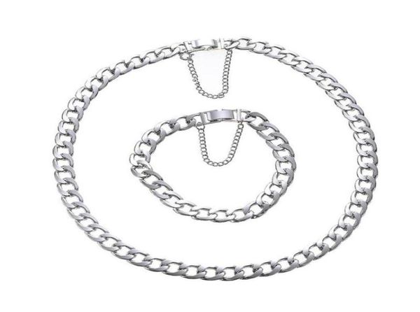 chains 7rings trendy hip style fashion stainless steel chain necklace and bracelet for women men student jewelry accessories gift9162480, Silver
chains 7rings trendy hip style fashion stainless steel chain necklace and bracelet for women men student jewelry accessories gift9162480, Silver