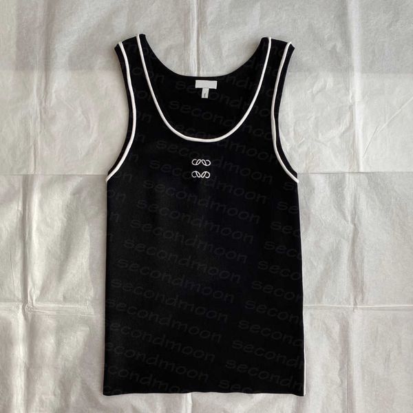 designer embroidered t shirt women breathable knitted tee spring summer tank woman vests23ess, White
designer embroidered t shirt women breathable knitted tee spring summer tank woman vests23ess, White