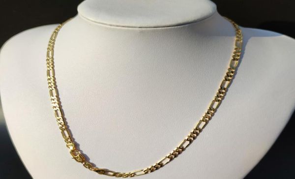 women039s necklace 18 k gf solid yellow fine gold figaro link chain pendant 500mm 5mm6301749, Silver
women039s necklace 18 k gf solid yellow fine gold figaro link chain pendant 500mm 5mm6301749, Silver