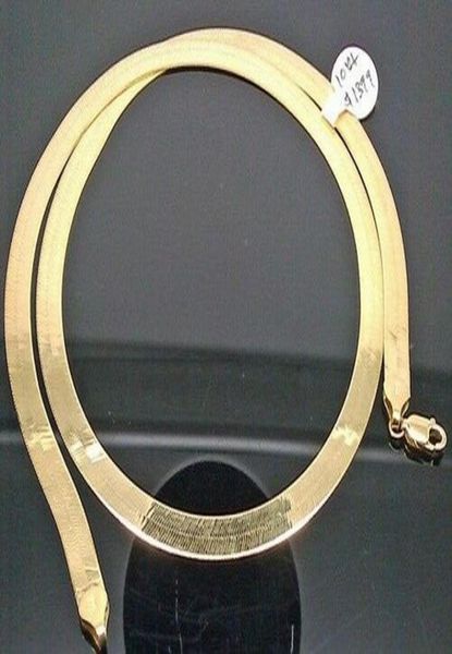 genuine 10k yellow gold plated herringbone necklace chain for menwomen 1824 inch 6mm9019313, Silver
genuine 10k yellow gold plated herringbone necklace chain for menwomen 1824 inch 6mm9019313, Silver