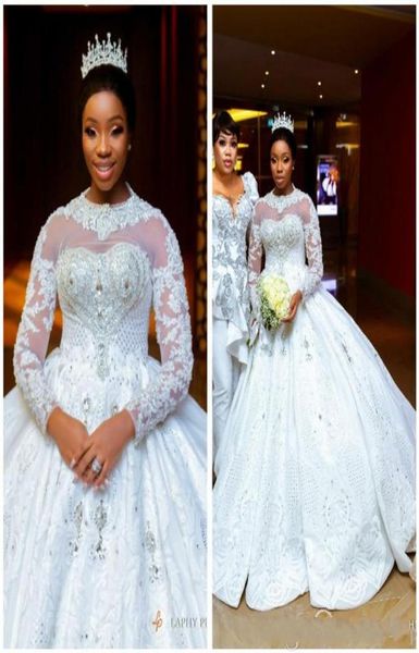 amazing arabic aso ebi plus size luxurious lace wedding dresses beaded crystals long sleeves bridal dresses sheer neck weddin3017936, White
amazing arabic aso ebi plus size luxurious lace wedding dresses beaded crystals long sleeves bridal dresses sheer neck weddin3017936, White