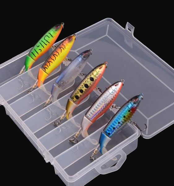 6pcs with box whopper plopper 100mm 13g floating popper fishing lure artificial hard bait wobbler rotating tail fishing tackle46865344235
6pcs with box whopper plopper 100mm 13g floating popper fishing lure artificial hard bait wobbler rotating tail fishing tackle46865344235
