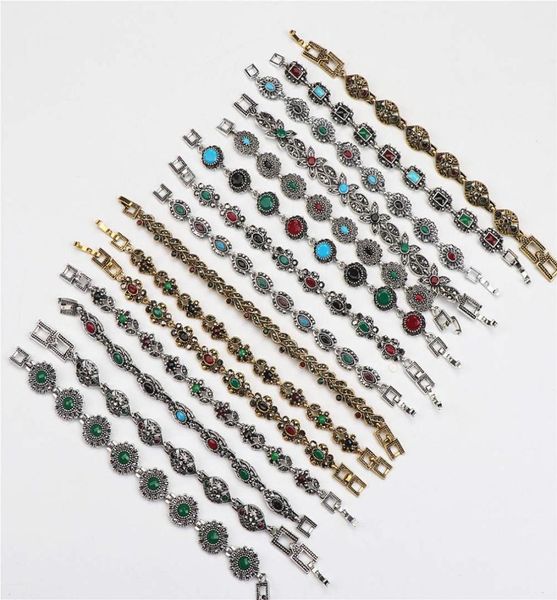 whole 10pcslots bulk vintage metal bohemian ethnic crystal charm bracelet for women party gift mix style1204222, Golden;silver
whole 10pcslots bulk vintage metal bohemian ethnic crystal charm bracelet for women party gift mix style1204222, Golden;silver