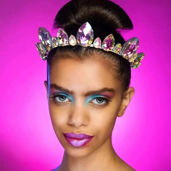 colored rhinestone gem crown wedding luxury headdress bride crown stage catwalk art p wedding dress accessories women accessories wholesale, Silver
colored rhinestone gem crown wedding luxury headdress bride crown stage catwalk art p wedding dress accessories women accessories wholesale, Silver