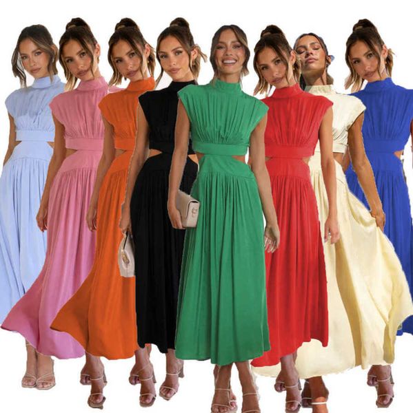 2023 women dresses years sweet and fashionable street summer style standing collar macaron off waist long maxi dress, Black;pink
2023 women dresses years sweet and fashionable street summer style standing collar macaron off waist long maxi dress, Black;pink