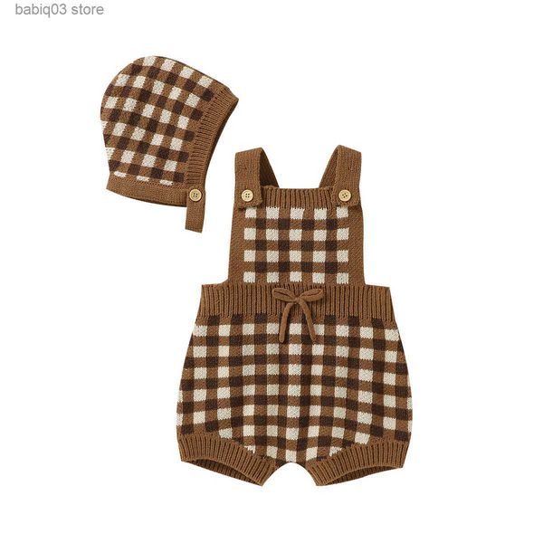 rompers baby rompers clothes newborn netural sleeveless plaid pattern jumpsuits caps outfits infant boys girls knitting toddler knitwear t23, Blue
rompers baby rompers clothes newborn netural sleeveless plaid pattern jumpsuits caps outfits infant boys girls knitting toddler knitwear t23, Blue