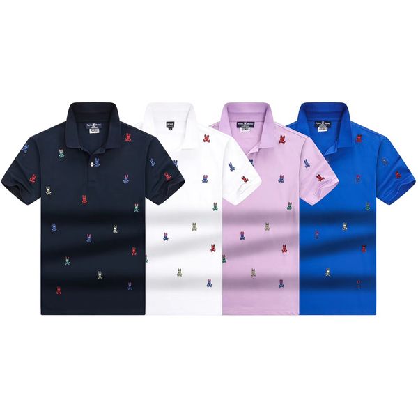2023 newmen's polo shirts psycho bunny tees tshirts skull rabbitmen's designer polos t-shirt summer fashion breathable short sleev, White;black
2023 newmen's polo shirts psycho bunny tees tshirts skull rabbitmen's designer polos t-shirt summer fashion breathable short sleev, White;black