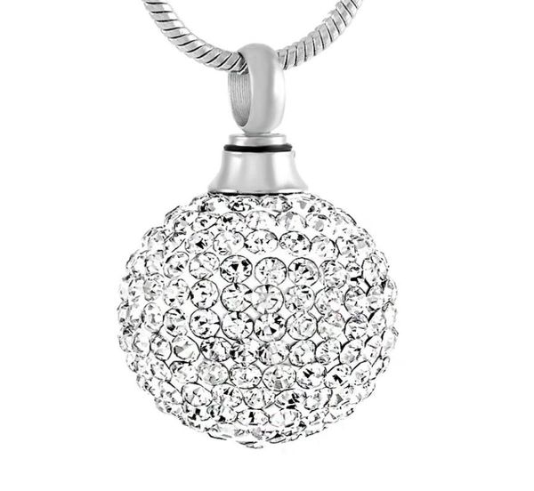 clear crystal ball stainless steel cremation pendant necklace memory funeral ashes keepsake urn necklace jewelry7197304, Silver
clear crystal ball stainless steel cremation pendant necklace memory funeral ashes keepsake urn necklace jewelry7197304, Silver
