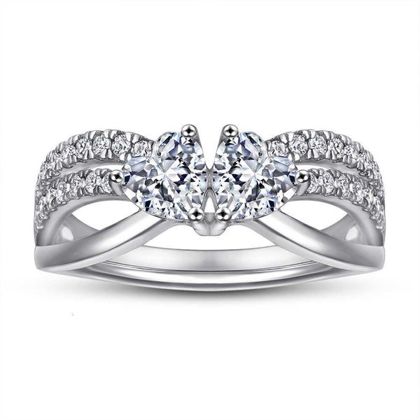 jewelry tonglin s925 silver ring female minority advanced diamond ring fashion double heart interwoven love wedding, Black
jewelry tonglin s925 silver ring female minority advanced diamond ring fashion double heart interwoven love wedding, Black