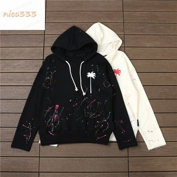 23ss new hoodies ink splash coconut tree letter print pattern terry cotton loose and versatile street men and women sweatshirt hoodie, Black
23ss new hoodies ink splash coconut tree letter print pattern terry cotton loose and versatile street men and women sweatshirt hoodie, Black