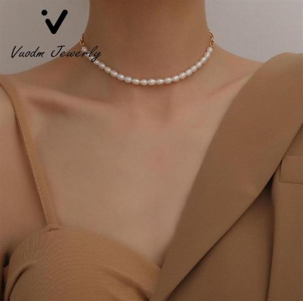 pearl chokers necklaces thicken chain choker 14k gold plated natural pearl necklace fashion women jewelry necklaces271y2782844, Golden;silver
pearl chokers necklaces thicken chain choker 14k gold plated natural pearl necklace fashion women jewelry necklaces271y2782844, Golden;silver