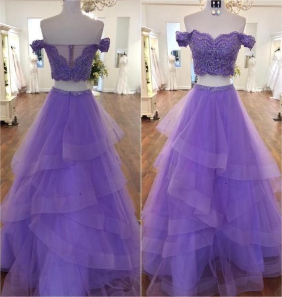light purple two pieces prom dresses off shoulder appliques beaded tiered tulle skirt ball gown prom dresses mint green sweet 16 d1869360, Black
light purple two pieces prom dresses off shoulder appliques beaded tiered tulle skirt ball gown prom dresses mint green sweet 16 d1869360, Black