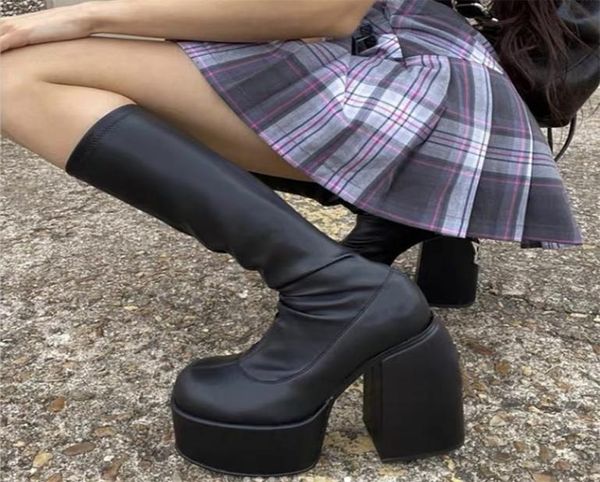 termainoov women boots high heels chunky platform black big size 43 winter boots knee high boot zipper matrin boot party shoes 2201753491
termainoov women boots high heels chunky platform black big size 43 winter boots knee high boot zipper matrin boot party shoes 2201753491