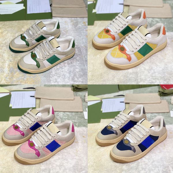 designer sneakers dirty casual shoes screener sneaker men women trainers classic letter stripe embroidery print low-sports shoe leisure vint, Black
designer sneakers dirty casual shoes screener sneaker men women trainers classic letter stripe embroidery print low-sports shoe leisure vint, Black