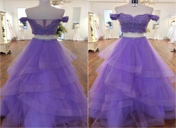 light purple two pieces prom dresses off shoulder appliques beaded tiered tulle skirt ball gown prom dresses mint green sweet 16 d3341904, Black
light purple two pieces prom dresses off shoulder appliques beaded tiered tulle skirt ball gown prom dresses mint green sweet 16 d3341904, Black