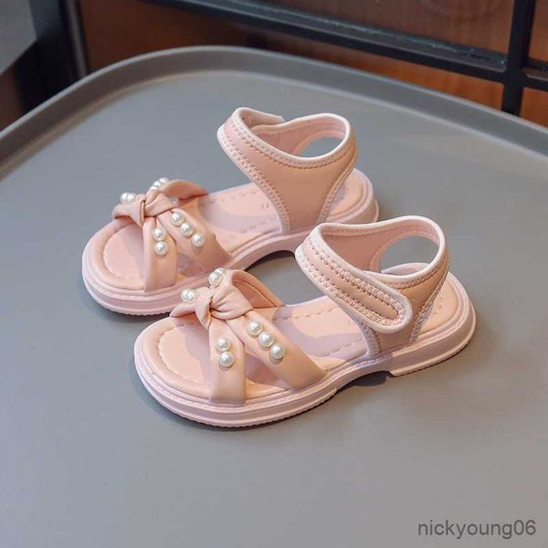 sandals girls sandals summer new pearl fashion bow princess sandals student flats non-slip kids beach sandals children's shoes r230529, Black;red
sandals girls sandals summer new pearl fashion bow princess sandals student flats non-slip kids beach sandals children's shoes r230529, Black;red
