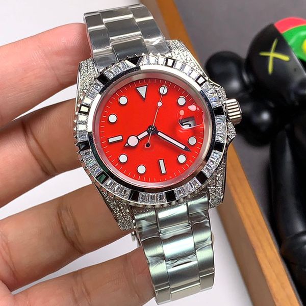 mens watch 40mm automatic mechanical watches warterproof watchs business montre de luxe watch for men, Slivery;brown
mens watch 40mm automatic mechanical watches warterproof watchs business montre de luxe watch for men, Slivery;brown