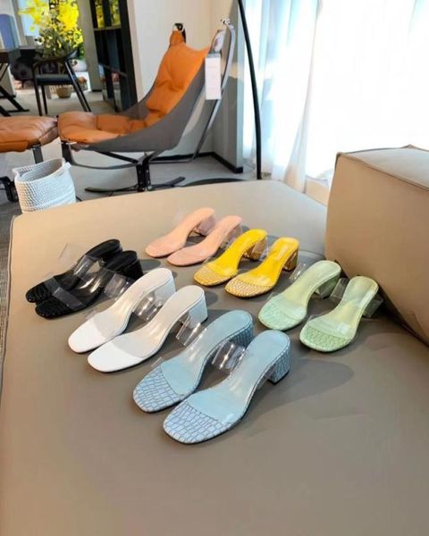 t21052201 green yellow white black pink sandals slides 5cm heels clear transparent strap genuine leather calf skin casual sum8832494
t21052201 green yellow white black pink sandals slides 5cm heels clear transparent strap genuine leather calf skin casual sum8832494