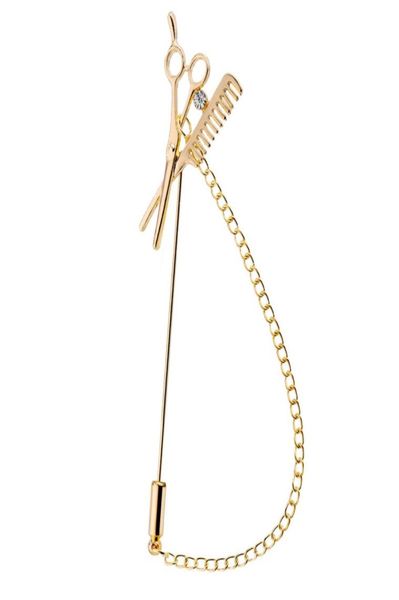 gold plated scissors chain lapel pins for men suit accessories stick brooch pins wedding party jewelry lot 12 pcs9926752, Gray
gold plated scissors chain lapel pins for men suit accessories stick brooch pins wedding party jewelry lot 12 pcs9926752, Gray