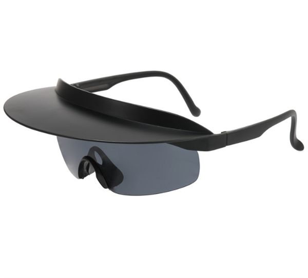 large frame cycling glasses for men and women, fashionable and colorful hat sunglasses, personalized brim sunglasses, White;black
large frame cycling glasses for men and women, fashionable and colorful hat sunglasses, personalized brim sunglasses, White;black