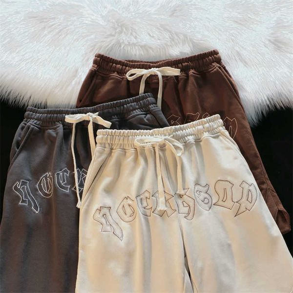 men's shorts y2k retro embroidered basketball shorts men summer american loose sports pants ins main street wave brand five point pants, White;black
men's shorts y2k retro embroidered basketball shorts men summer american loose sports pants ins main street wave brand five point pants, White;black